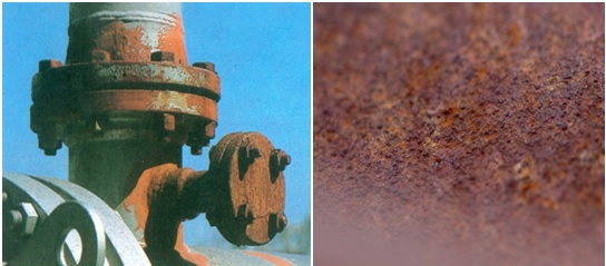 Total surface corrosion oil gas